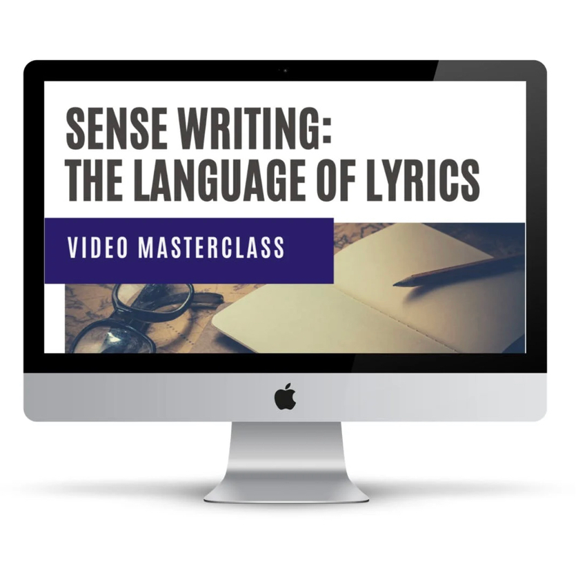 Sense Writing: The language of lyrics